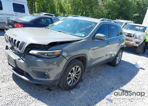 2020 Jeep Cherokee Latitude Plus из США, поврежденный, VIN 1C4PJMLB4LD623344